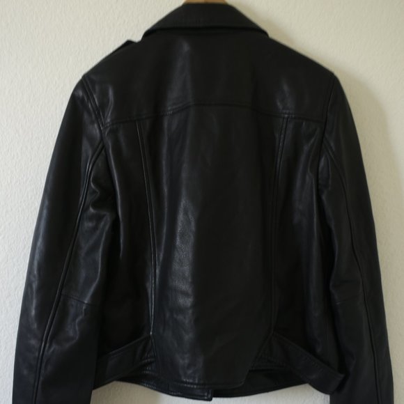 Walter Baker Allison Leather Moto Jacket. XL - Picture 5 of 16